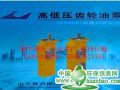 振中液壓機械-雙聯齒輪油泵制造商 甘肅雙聯齒輪油泵