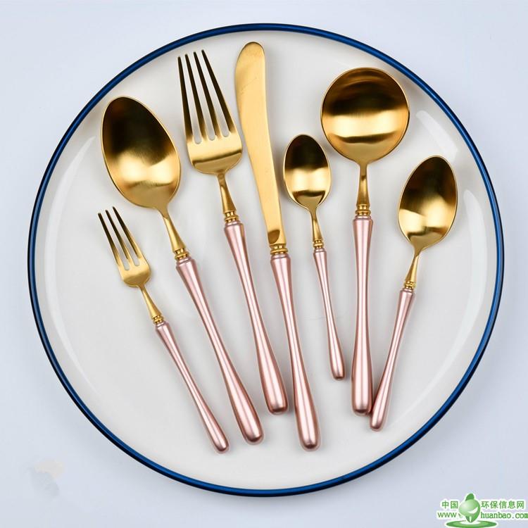 304不銹鋼小蠻腰特色餐具跨境專供日用品西餐刀叉套裝禮品