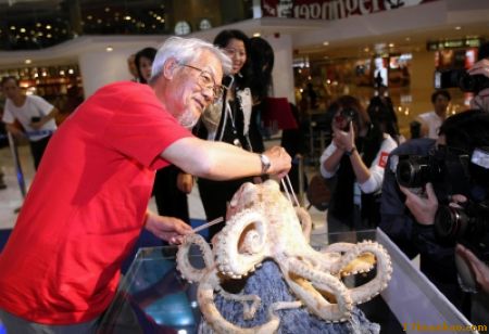 “筷子水族館”宣傳環保