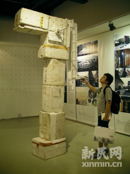 中德藝術家用環保材料體現城市可持續發展理念