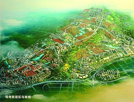 主城“二環時代”21大型聚居區規劃完成(圖)