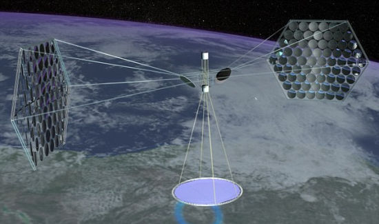 放眼太空發掘新能源國際科研小組欲用衛星收集太陽能