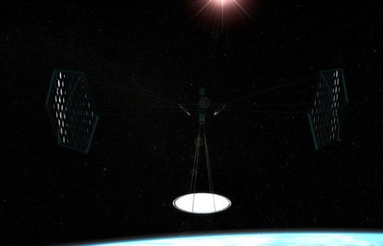 放眼太空發掘新能源國際科研小組欲用衛星收集太陽能