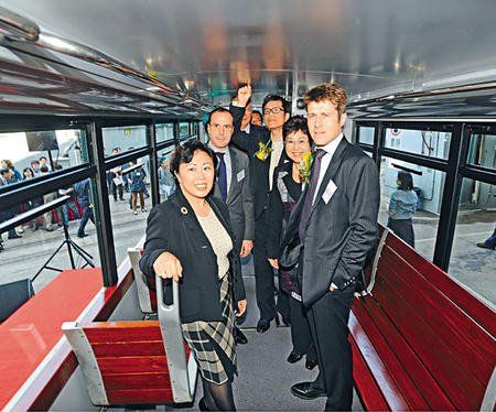 香港新款電車提升環保效能可提供再生能源電機