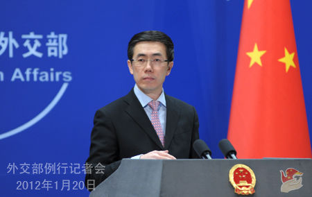 外交部發言人劉為民主持例行記者會