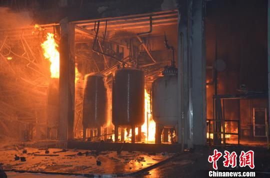 圖為事故現場。 凌文丹 攝