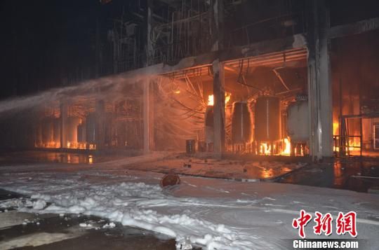 圖為事故現場。 凌文丹 攝