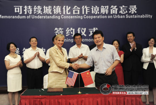 美國保爾森中心與長沙市政府發起兒童環保教育倡議