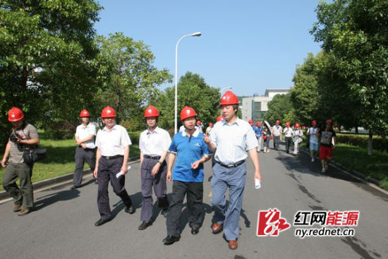 三湘環保世紀行活動走進株洲發電公司