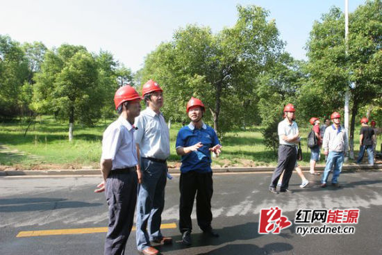 三湘環保世紀行活動走進株洲發電公司