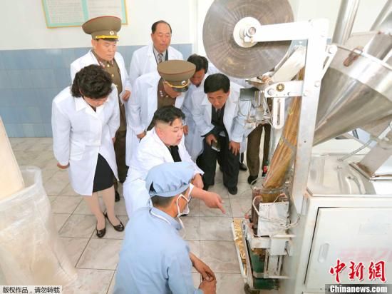 金正恩視察化工企業稱看到肥料仿佛看到糧堆