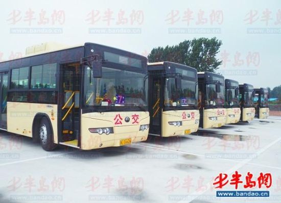 莒縣6輛新能源公交即將上路票價不變(圖)