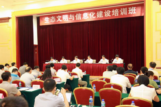 環保部周建副部長來津出席環保會議并調研