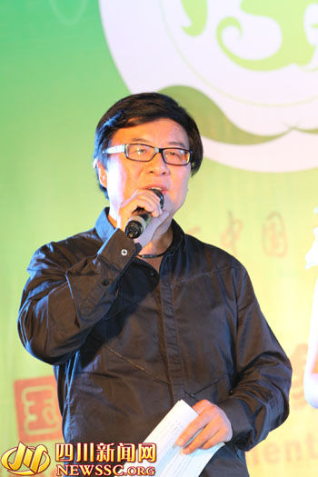 韓喬生現身廣元談環保大嘆四川山清水秀