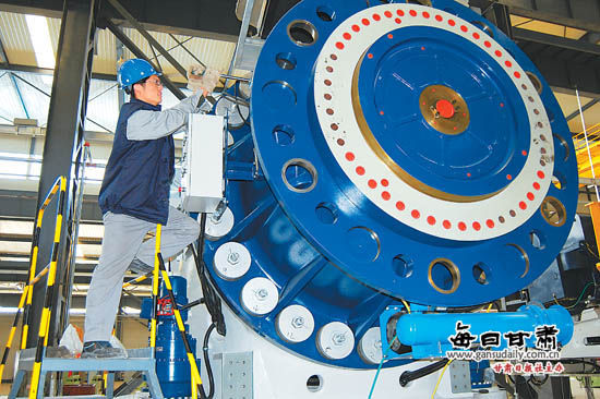 北京京城新能源(酒泉)裝備有限公司項目建設順利推進（圖）