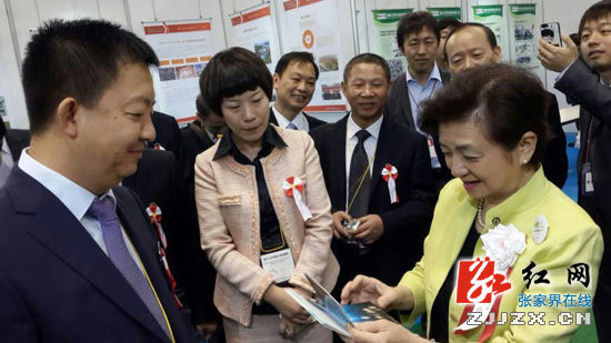 張家界市副市長程丹峰參加日本”2013滋賀環保展”