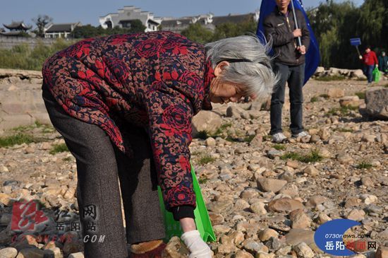 岳陽“天藍地綠山清水秀”環保公益在行動