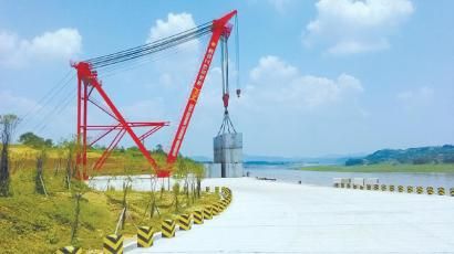 南充港河西作業區化工園專用碼頭開建
