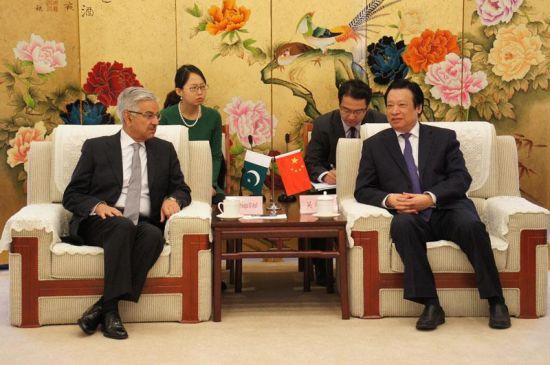 國家能源局局長吳新雄會見巴基斯坦水電部部長