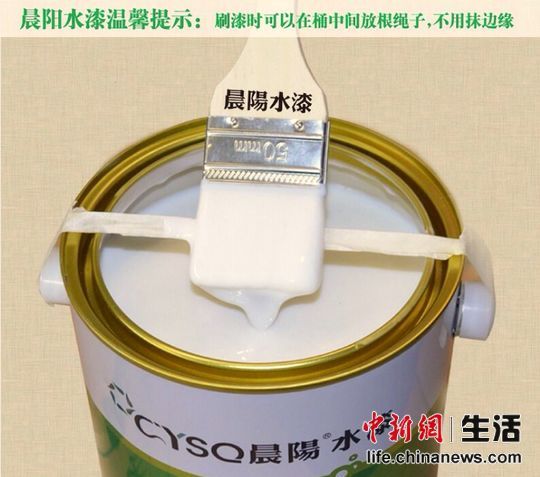 晨陽水漆呼吁：給消費者“環保知情權”（圖）