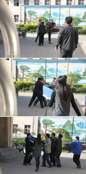 環境監察中隊長和環境監察大隊長因言語不和拳腳相加