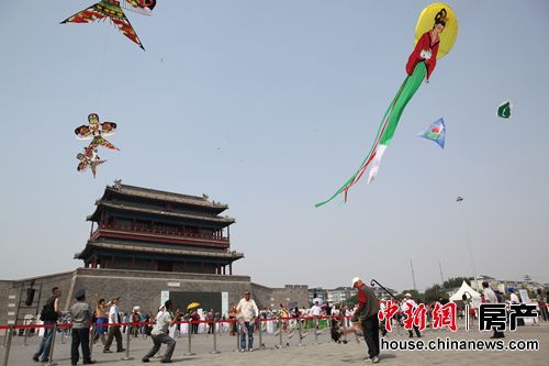綠地北京環保風箏節"九門齊飛"創新城市綠色建設